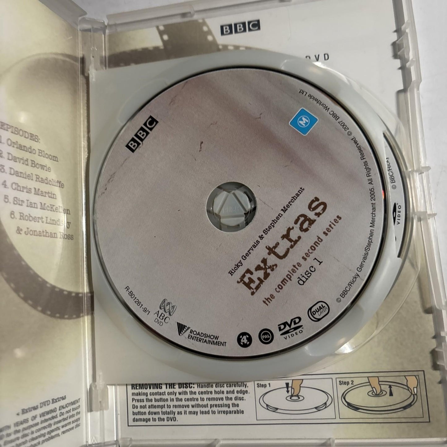 Extras : Season 2 (DVD, 2006) Region 4