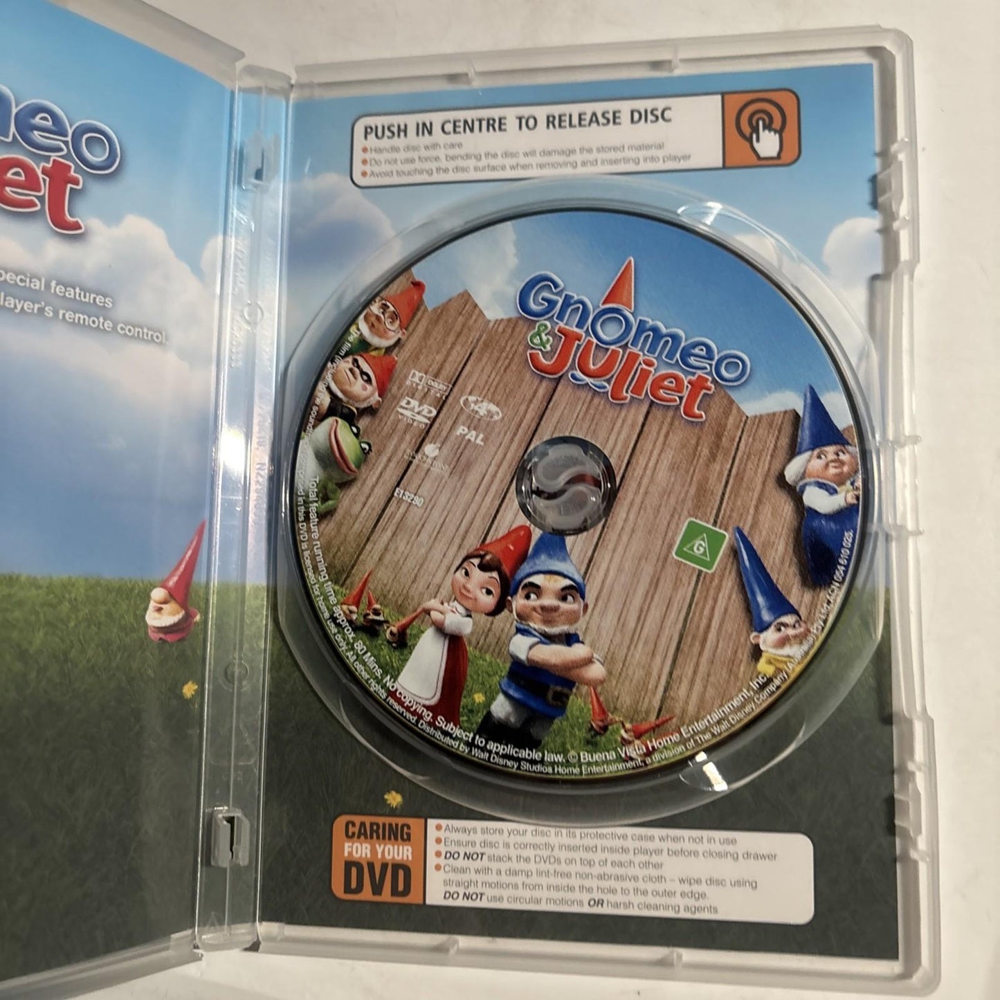 Gnomeo & Juliet (DVD, 2011) Region 4