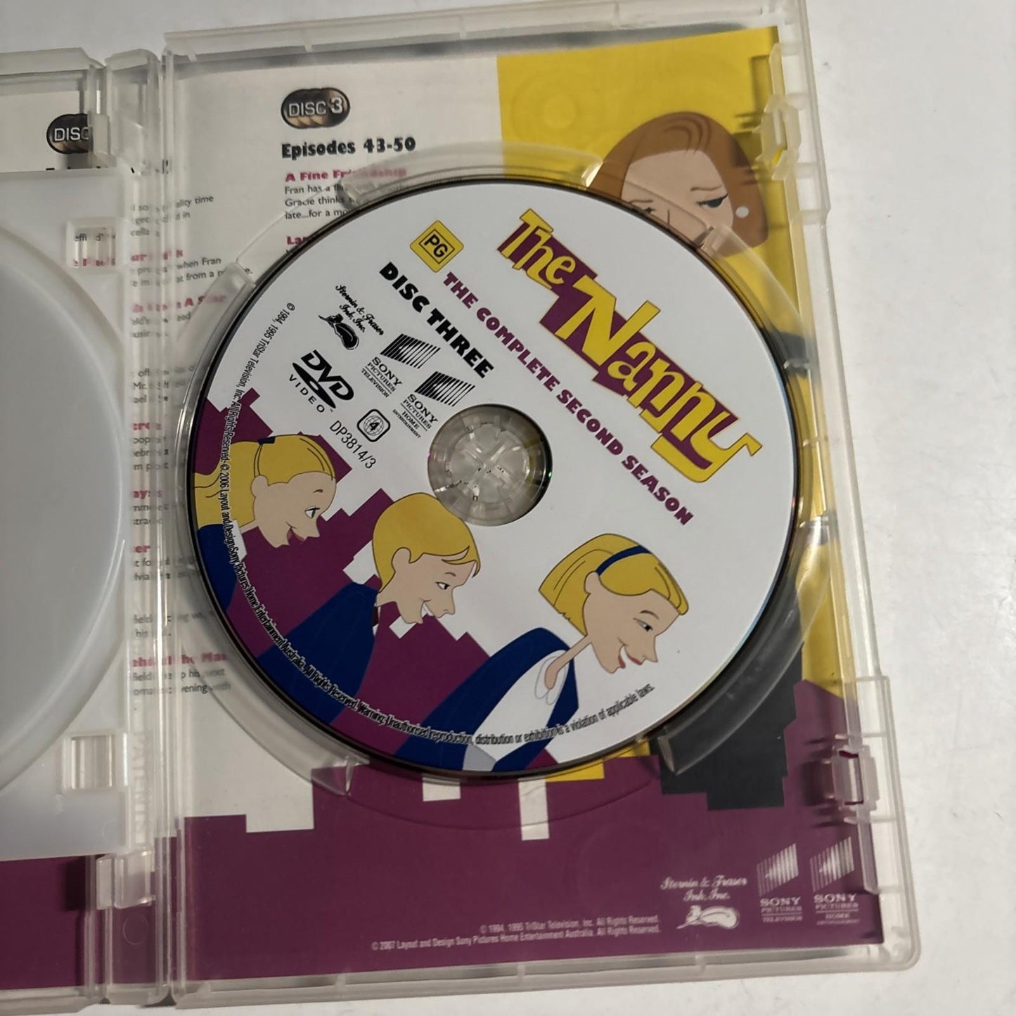 The Nanny : Season 2 (DVD, 1994) Region 4