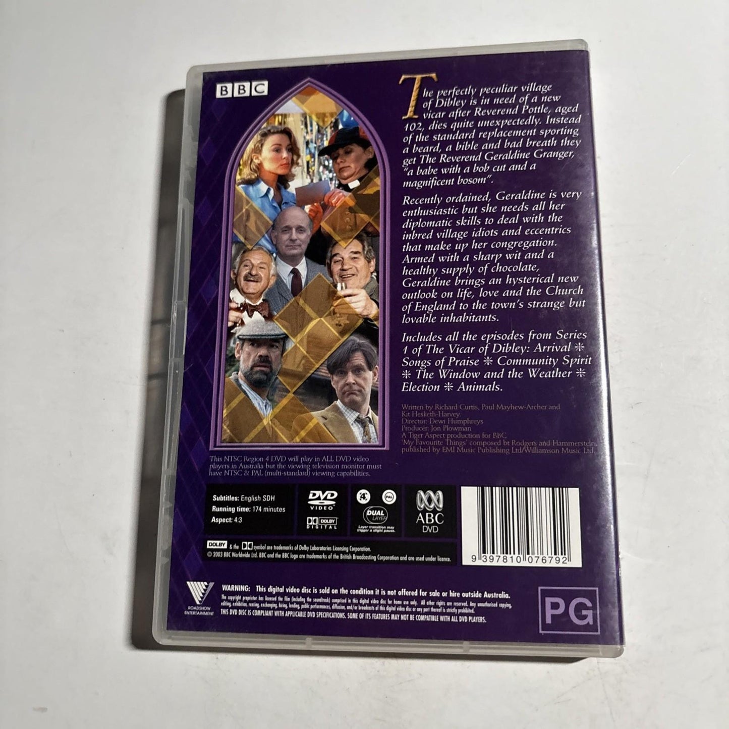 The Vicar of Dibley : Series 1 (DVD, 1994) Dawn French Region 4