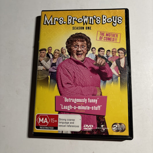 Mrs. Brown's Boys : Series 1 (DVD, 2011) Region 4,2