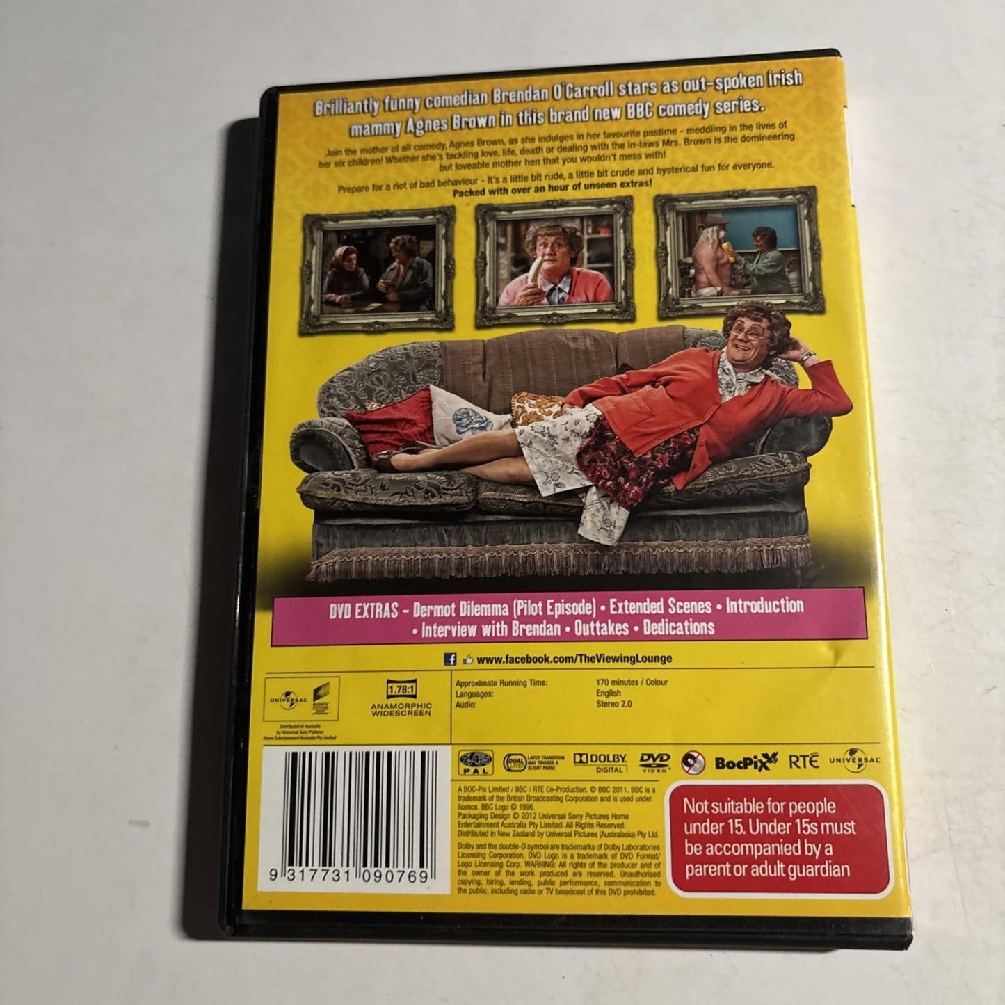 Mrs. Brown's Boys : Series 1 (DVD, 2011)  Region 4,2