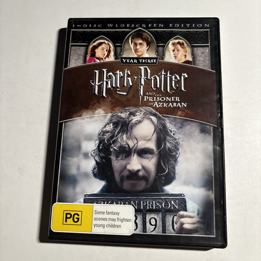 Harry Potter and the Prisoner of Azkaban (DVD, 2004) Region 4