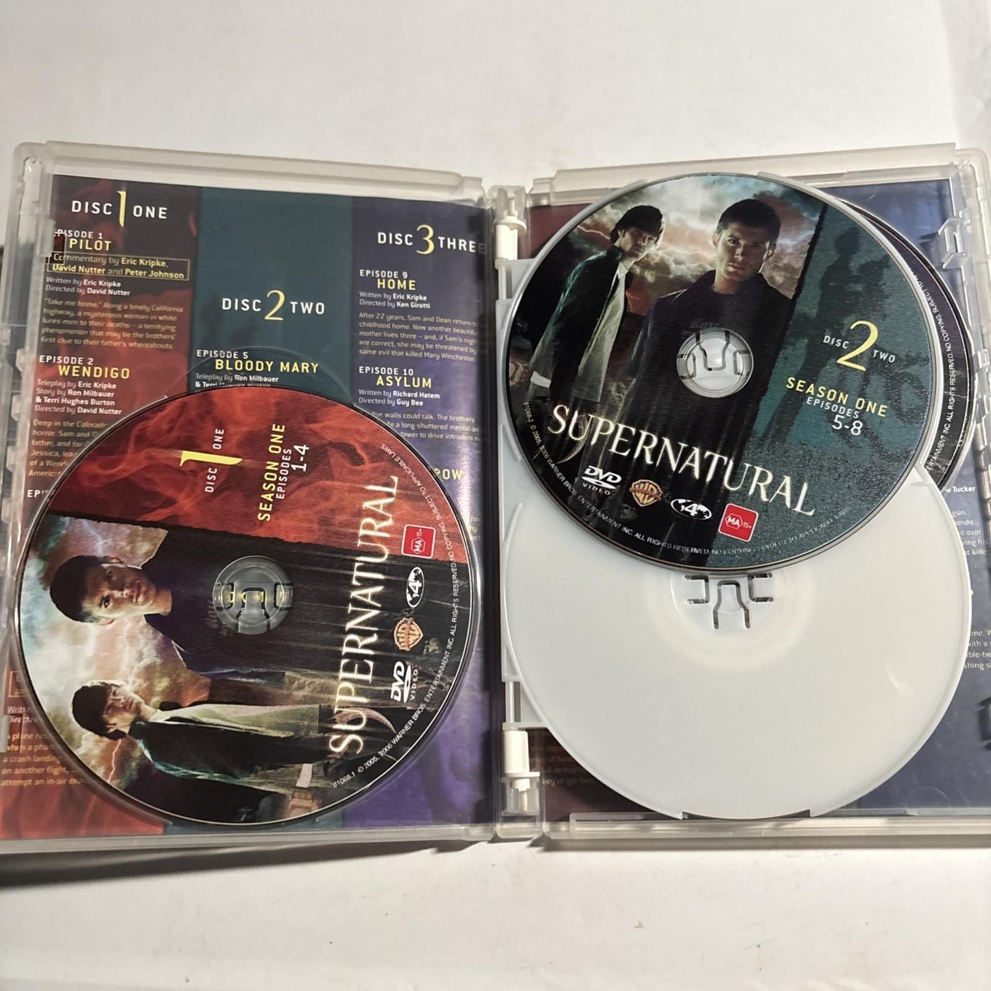 Supernatural : Season 1 (DVD, 2005)  Region 4