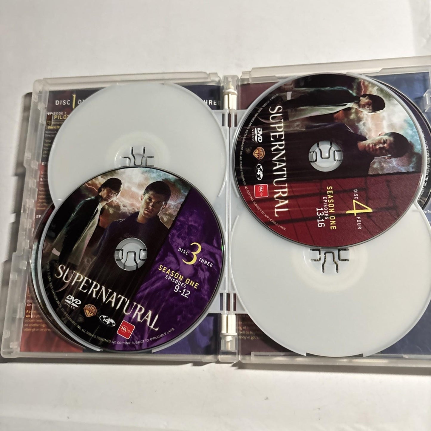 Supernatural : Season 1 (DVD, 2005)  Region 4