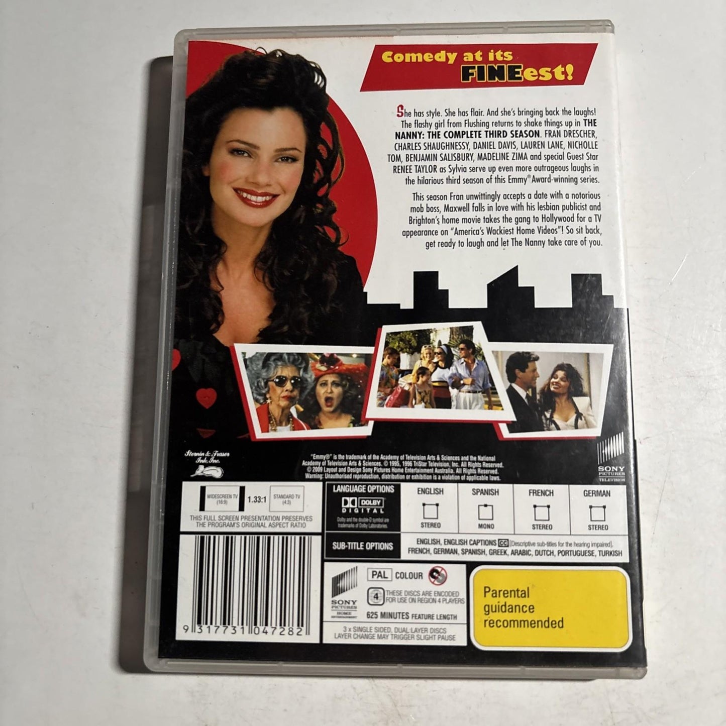 The Nanny : Season 3 (DVD, 1995) Region 4