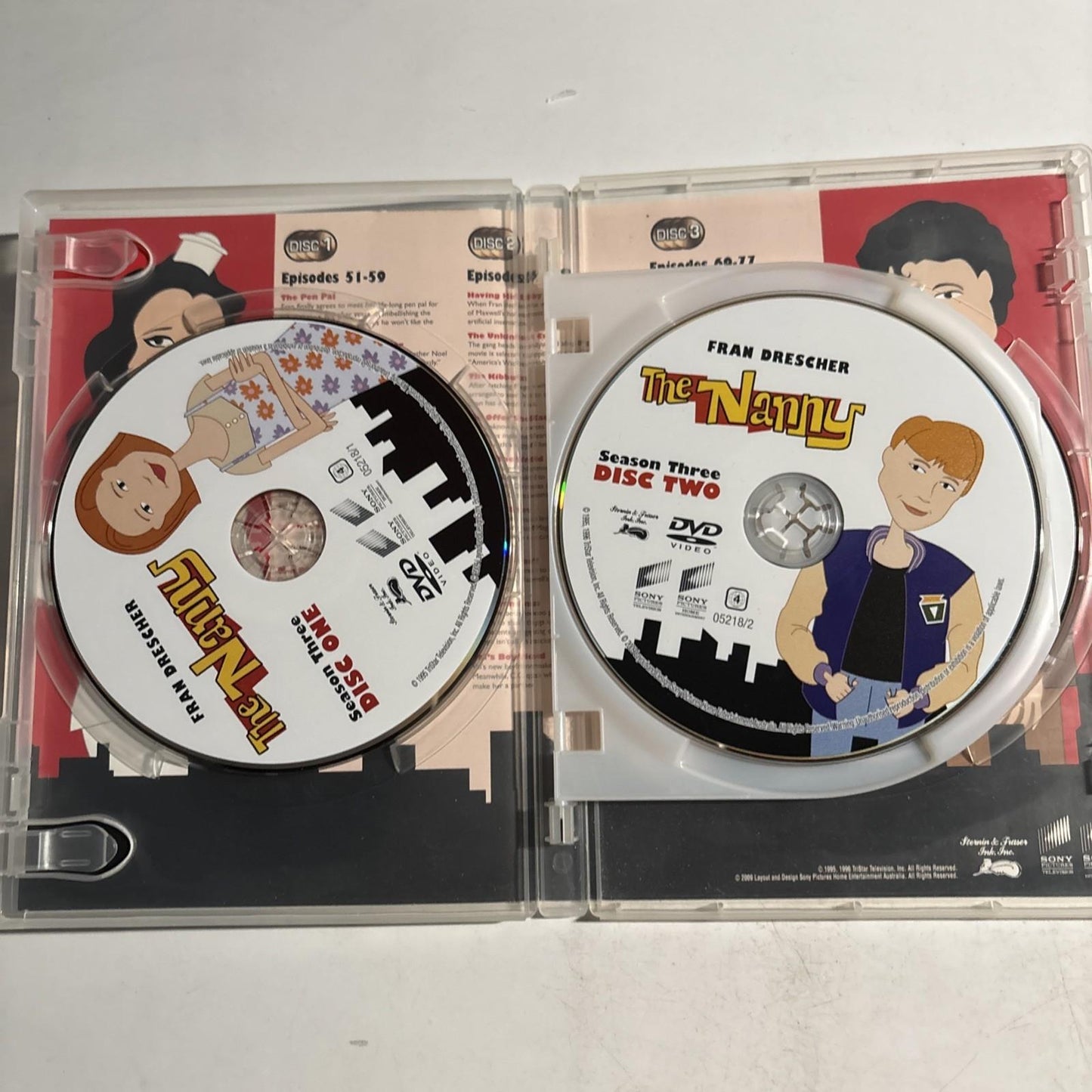 The Nanny : Season 3 (DVD, 1995) Region 4