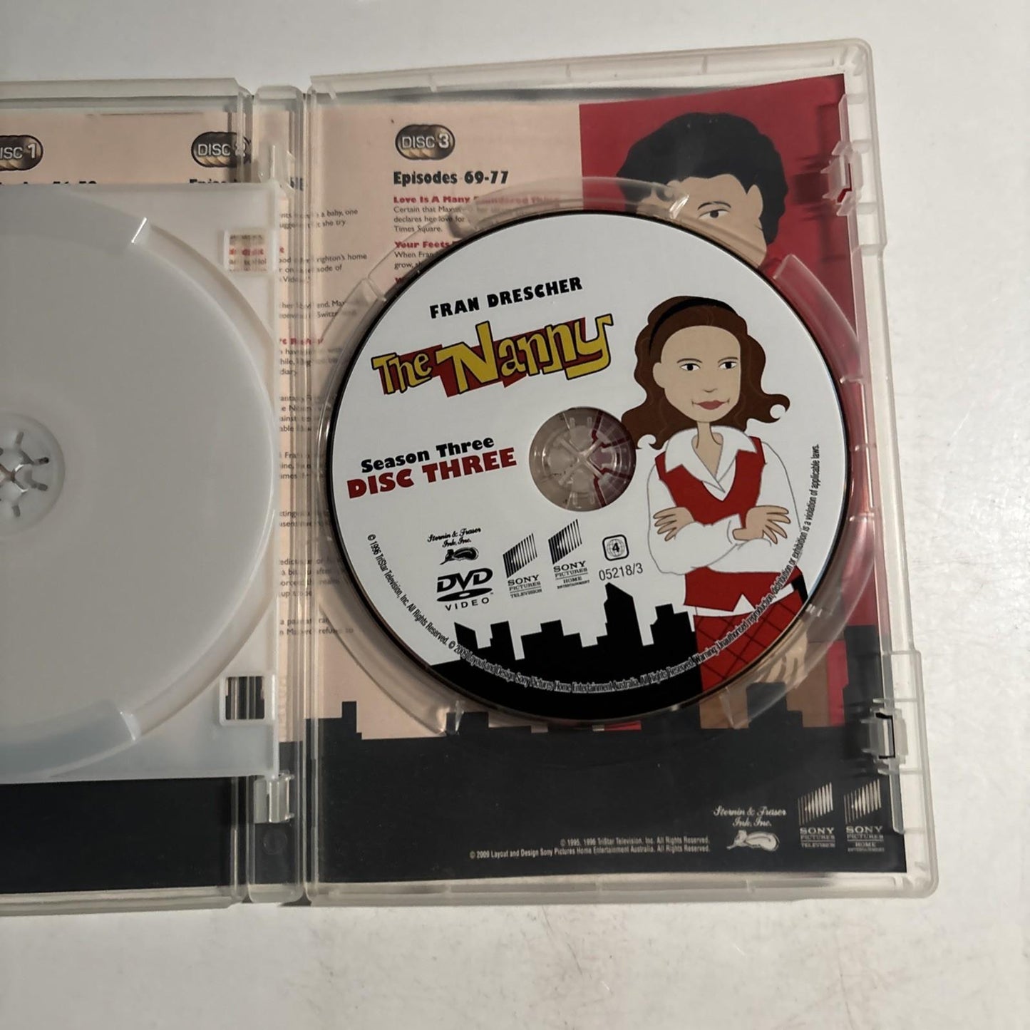 The Nanny : Season 3 (DVD, 1995) Region 4