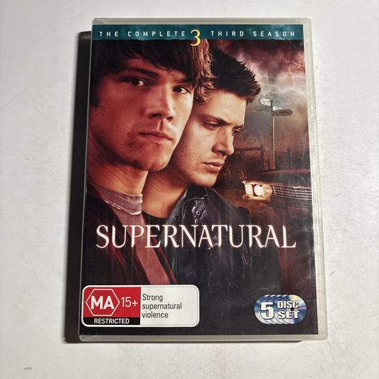 Supernatural - Season 3 DVD 5 Disc Set Region 4
