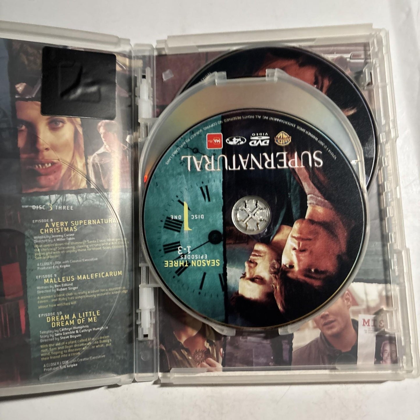 Supernatural - Season 3 DVD 5 Disc Set Region 4