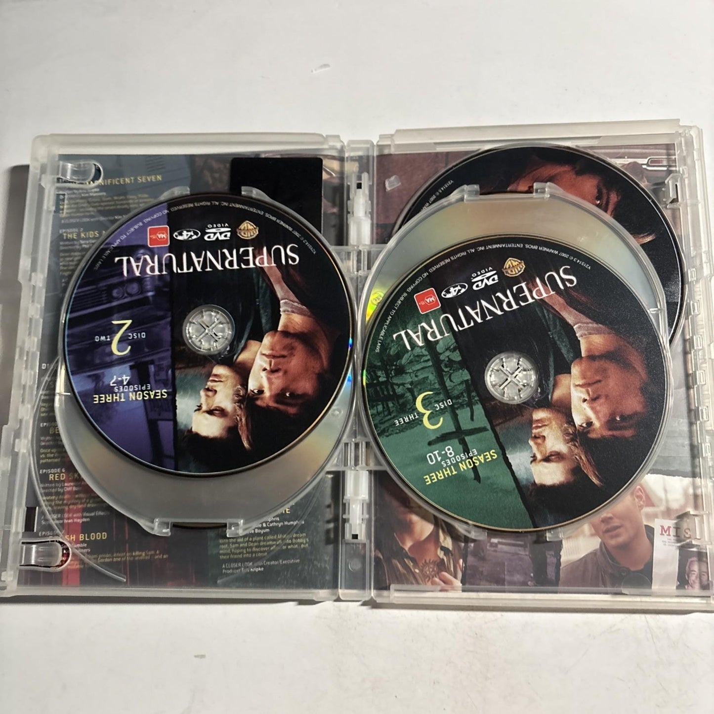 Supernatural - Season 3 DVD 5 Disc Set Region 4