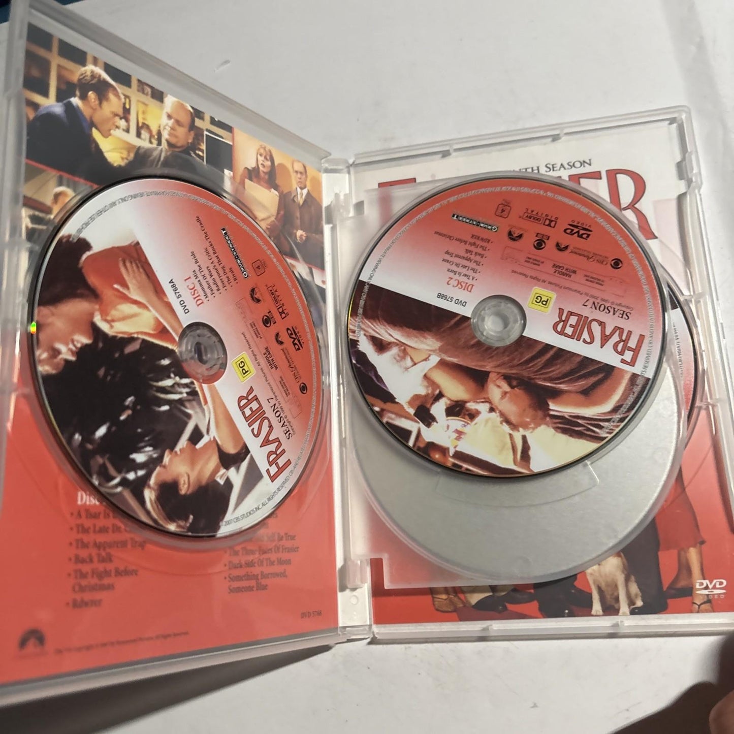 Frasier : Season 7 (DVD, 1999) Region 4