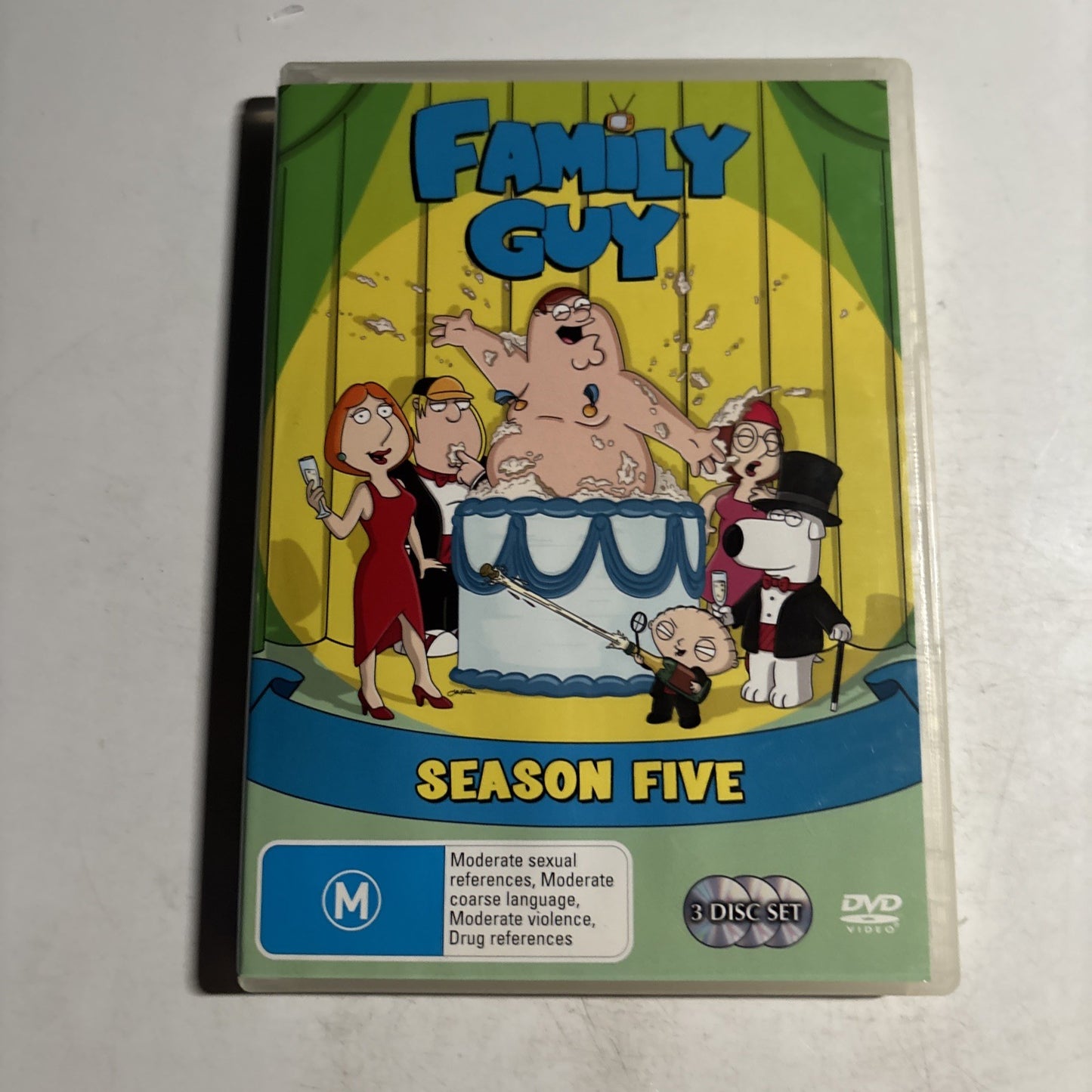 Family Guy : Season 5 (DVD, 2006) Region 4