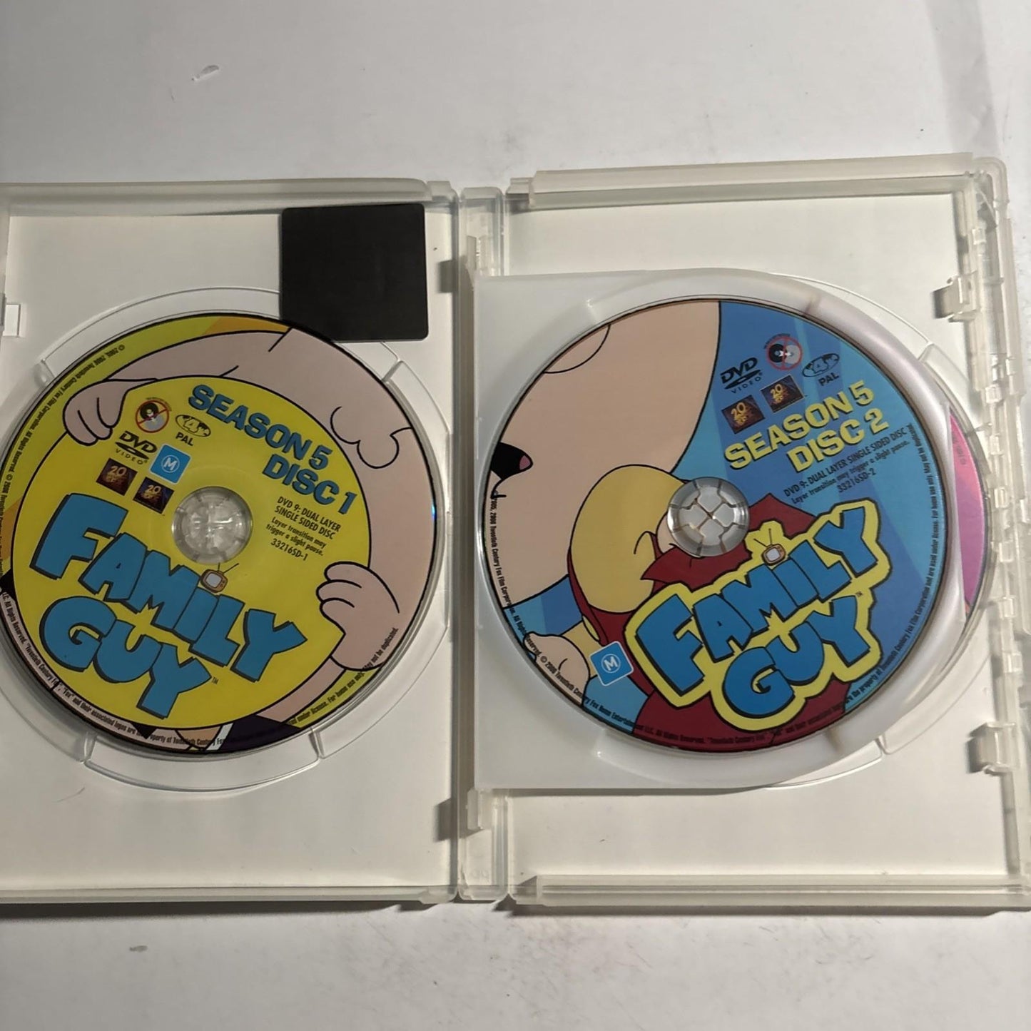 Family Guy : Season 5 (DVD, 2006) Region 4