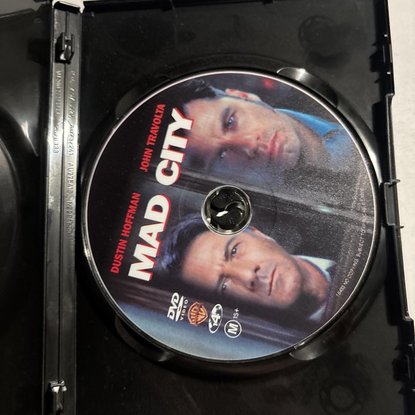 Mad City (DVD, 1997) Dustin Hoffman, John Travolta Region 4