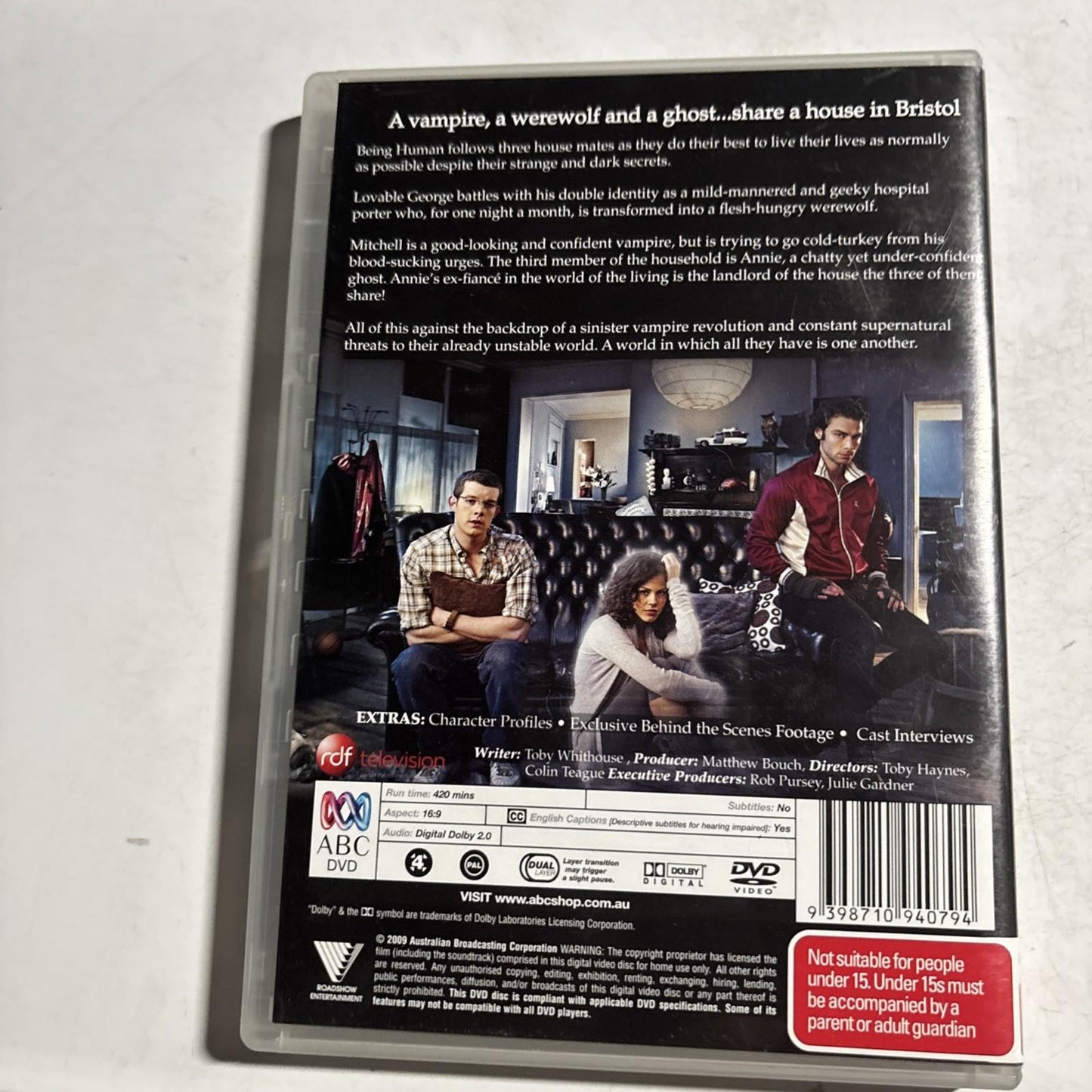 Being Human : Series 1 (DVD, 2008) Region 4 NEW
