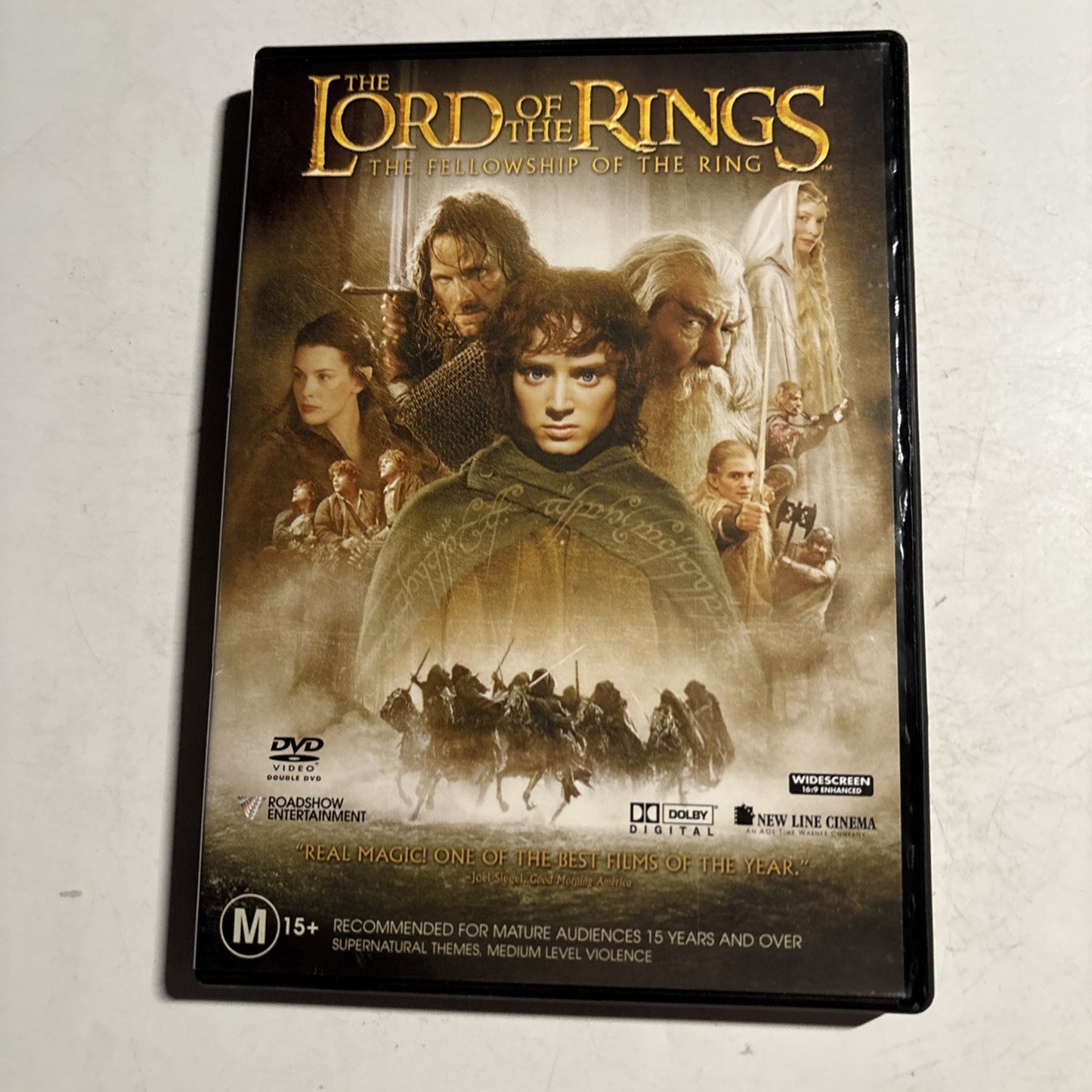 The Lord of the Rings - The Fellowship of the Ring (DVD, 2001) Region 4 NEW