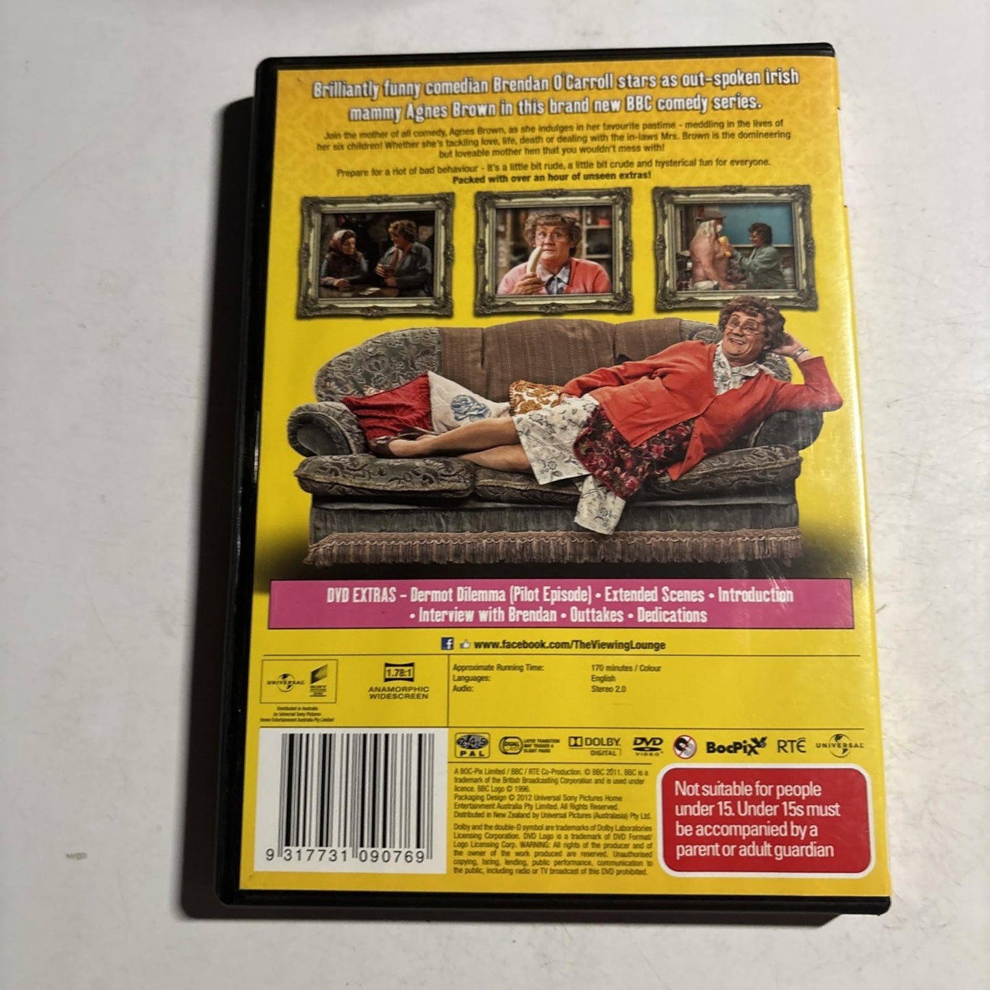 Mrs. Brown's Boys : Series 1 (DVD, 2011) Region 4,2