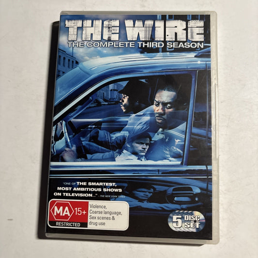 The Wire : Season 3 (DVD, 2002) Region 4