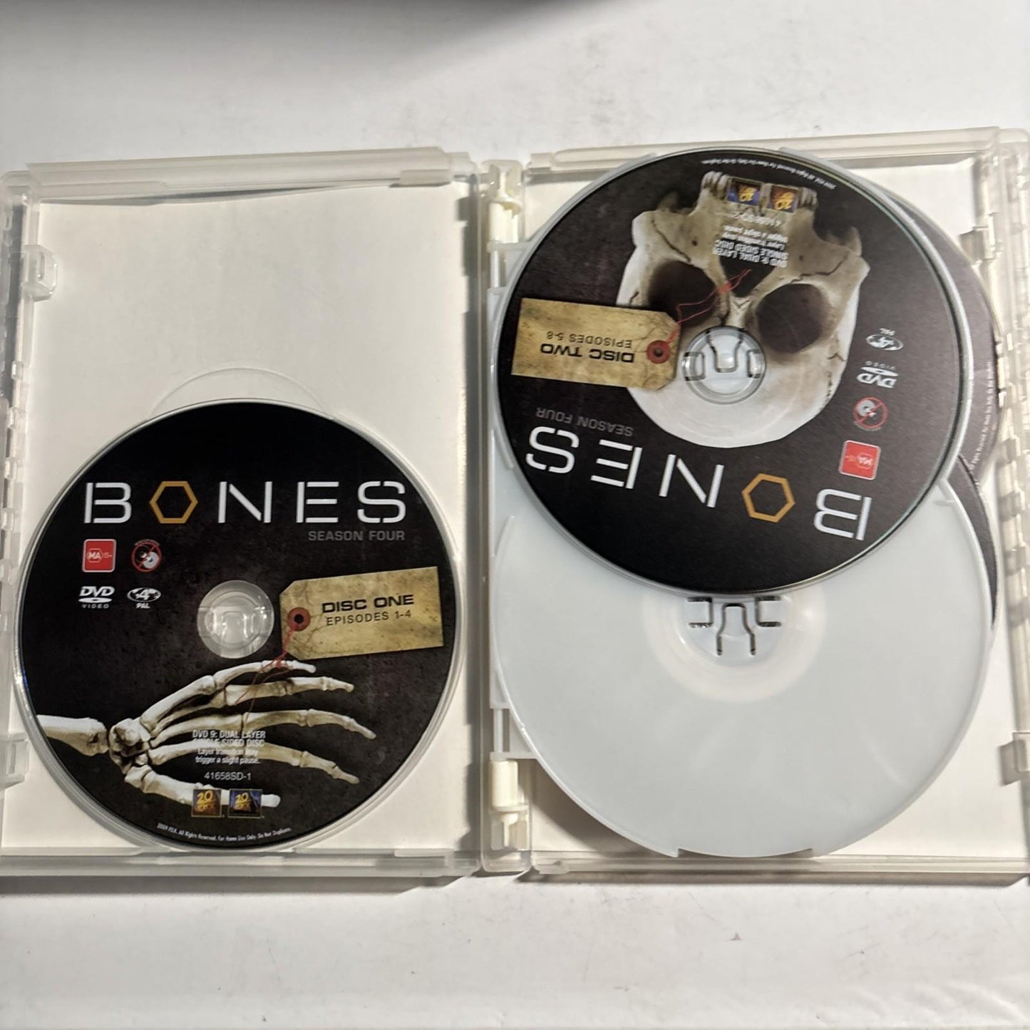 Bones : Season 4 (DVD, 2008) Region 4