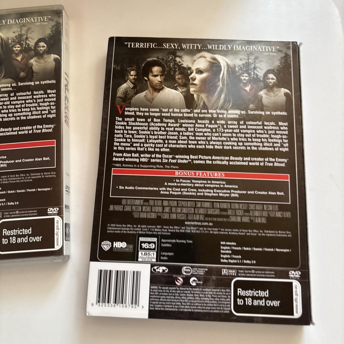 True Blood : Season 1 (DVD, 2008) Region 4