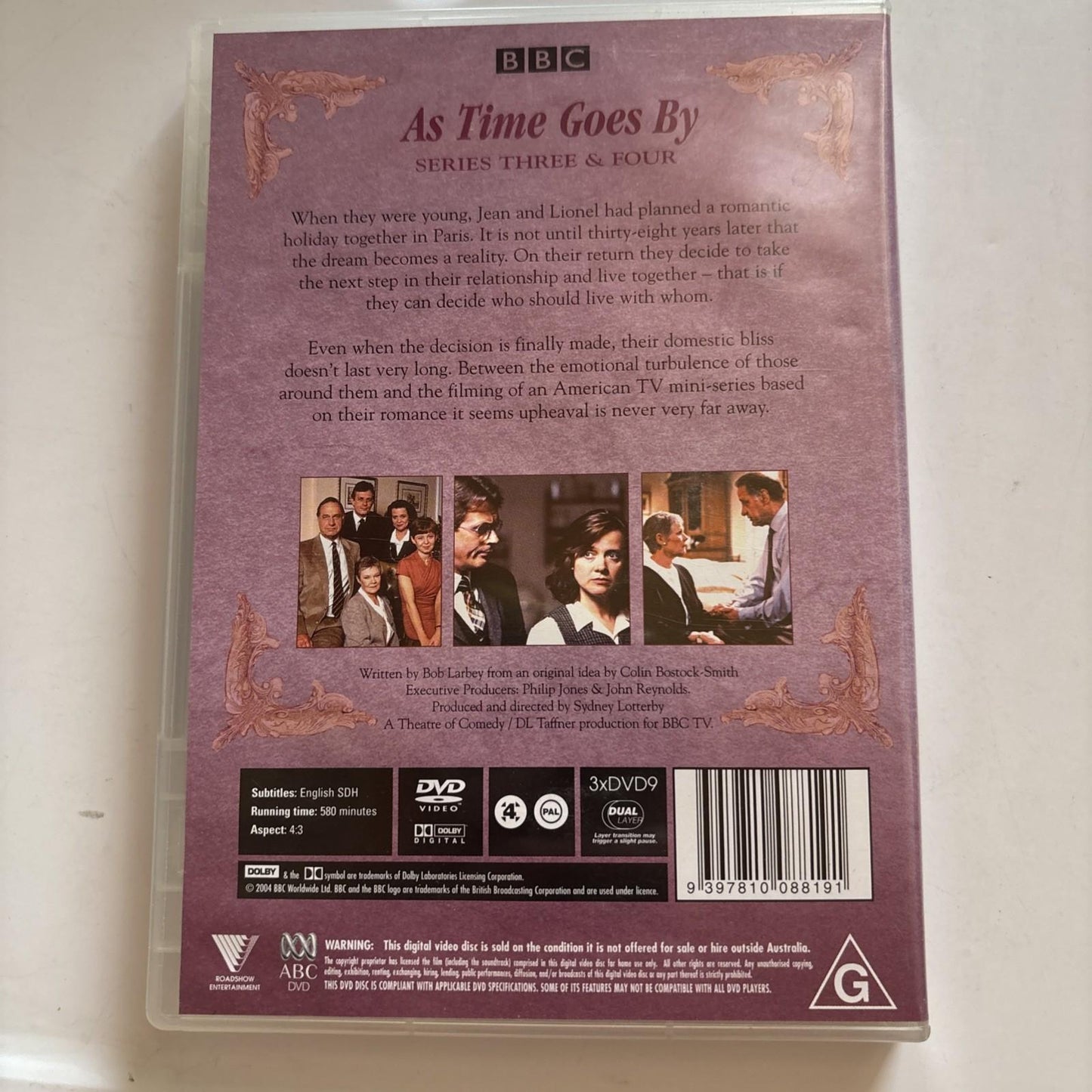 As Time Goes by : Series 3 & 4 (DVD, 1992) Region 4