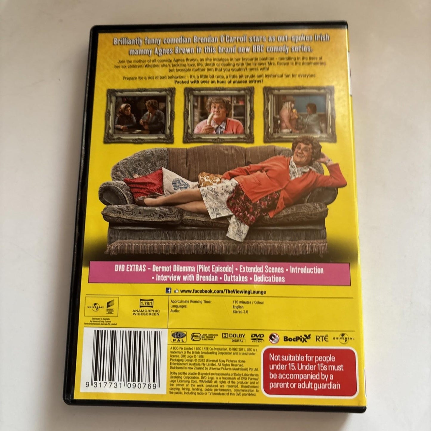 Mrs. Brown's Boys : Series 1 (DVD, 2011) Region 4,2