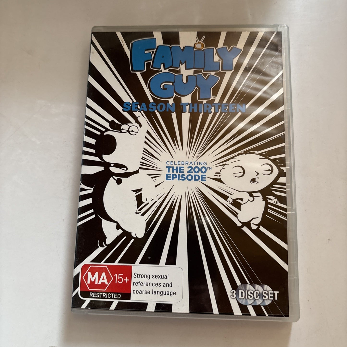 Family Guy : Season 13 (DVD, 2013)  Region 4