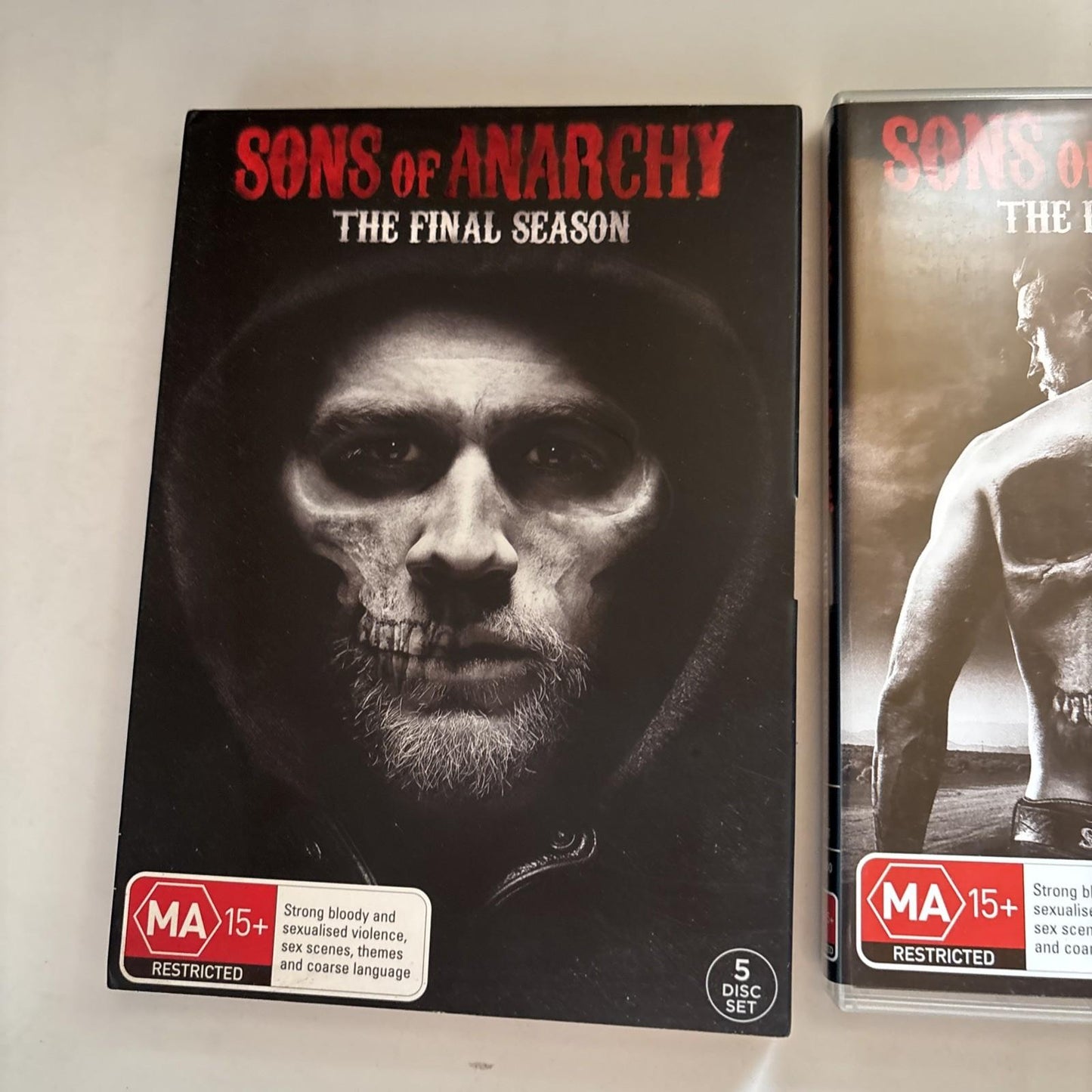 Sons of Anarchy - The Final Season (DVD, 2015, 5 Disc) Region 4