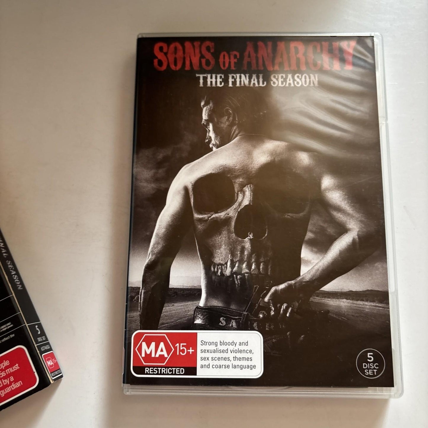 Sons of Anarchy - The Final Season (DVD, 2015, 5 Disc) Region 4