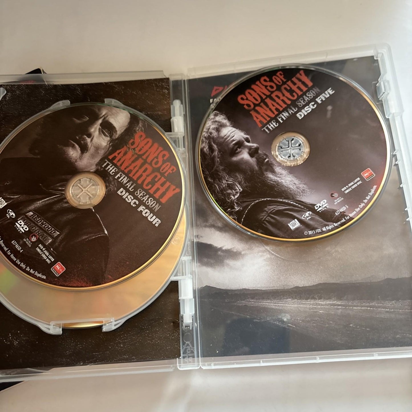 Sons of Anarchy - The Final Season (DVD, 2015, 5 Disc) Region 4