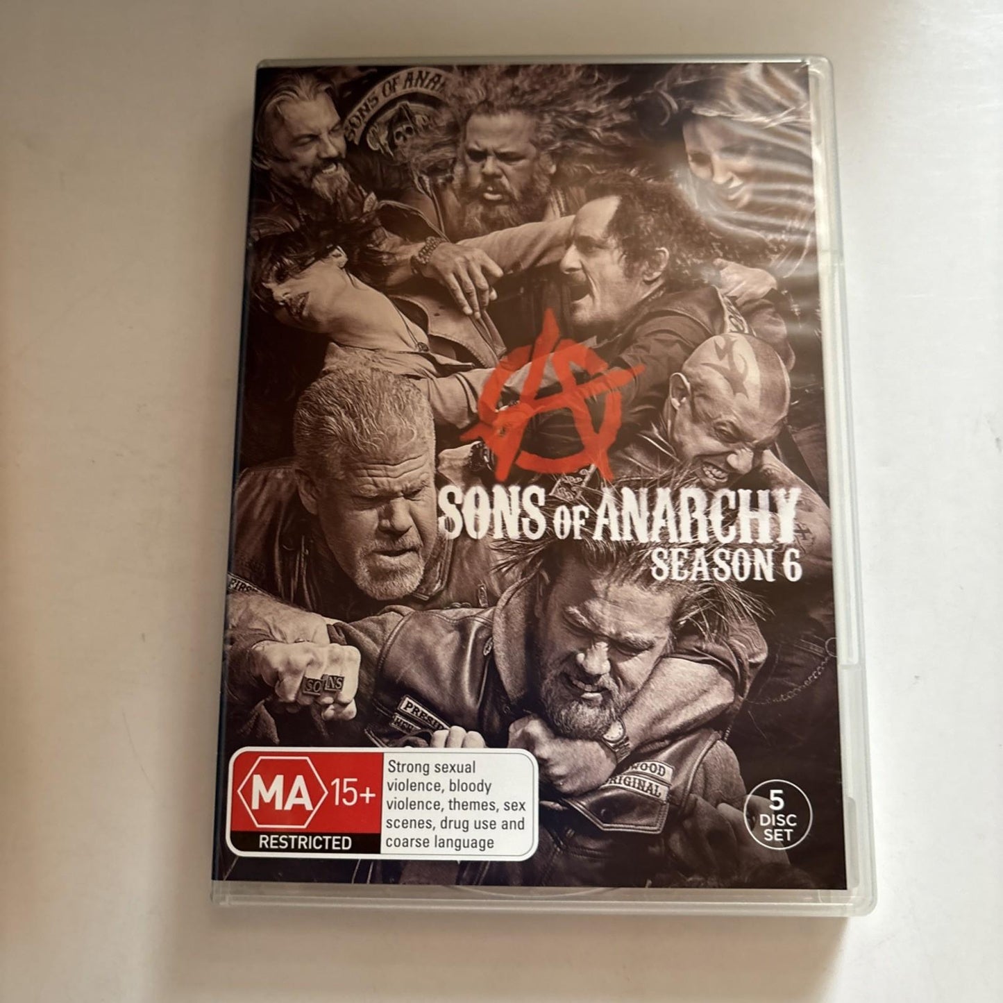 Sons of Anarchy : Season 6 (DVD, 2014) Region 4