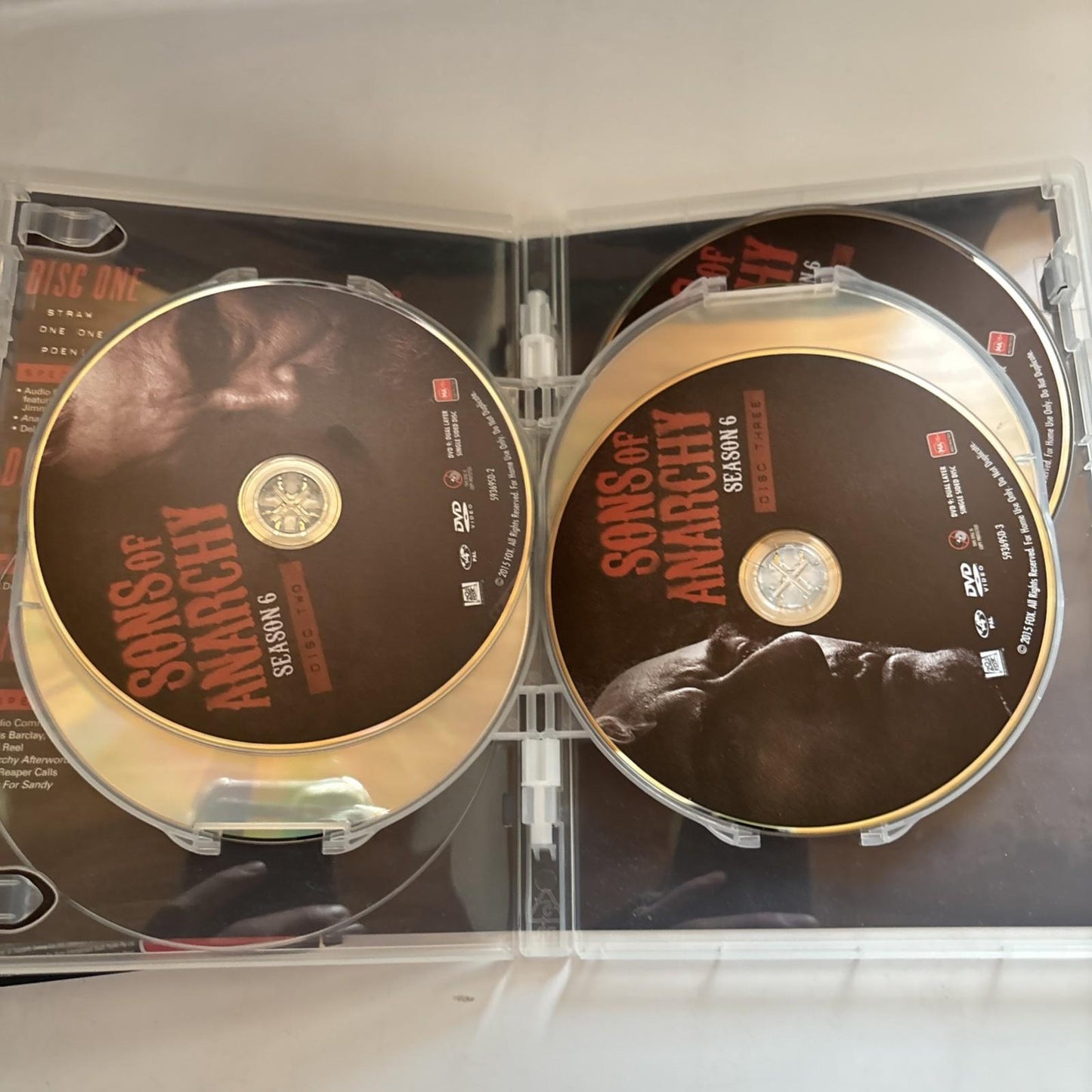 Sons of Anarchy : Season 6 (DVD, 2014) Region 4