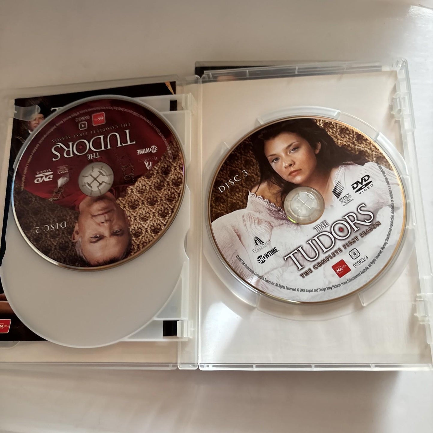 The Tudors : Season 1 & 2 (DVD, 2007) Region 4