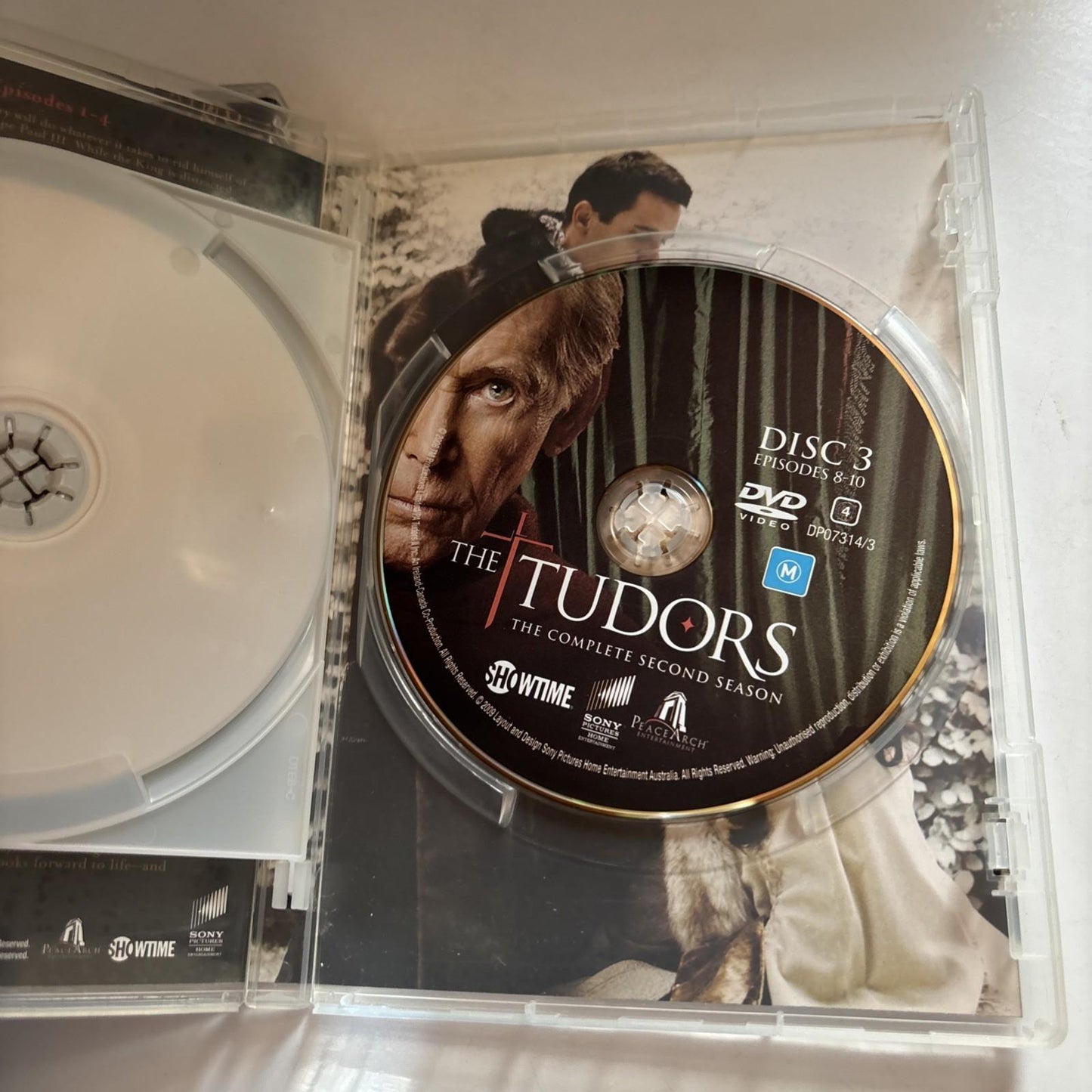 The Tudors : Season 1 & 2 (DVD, 2007) Region 4