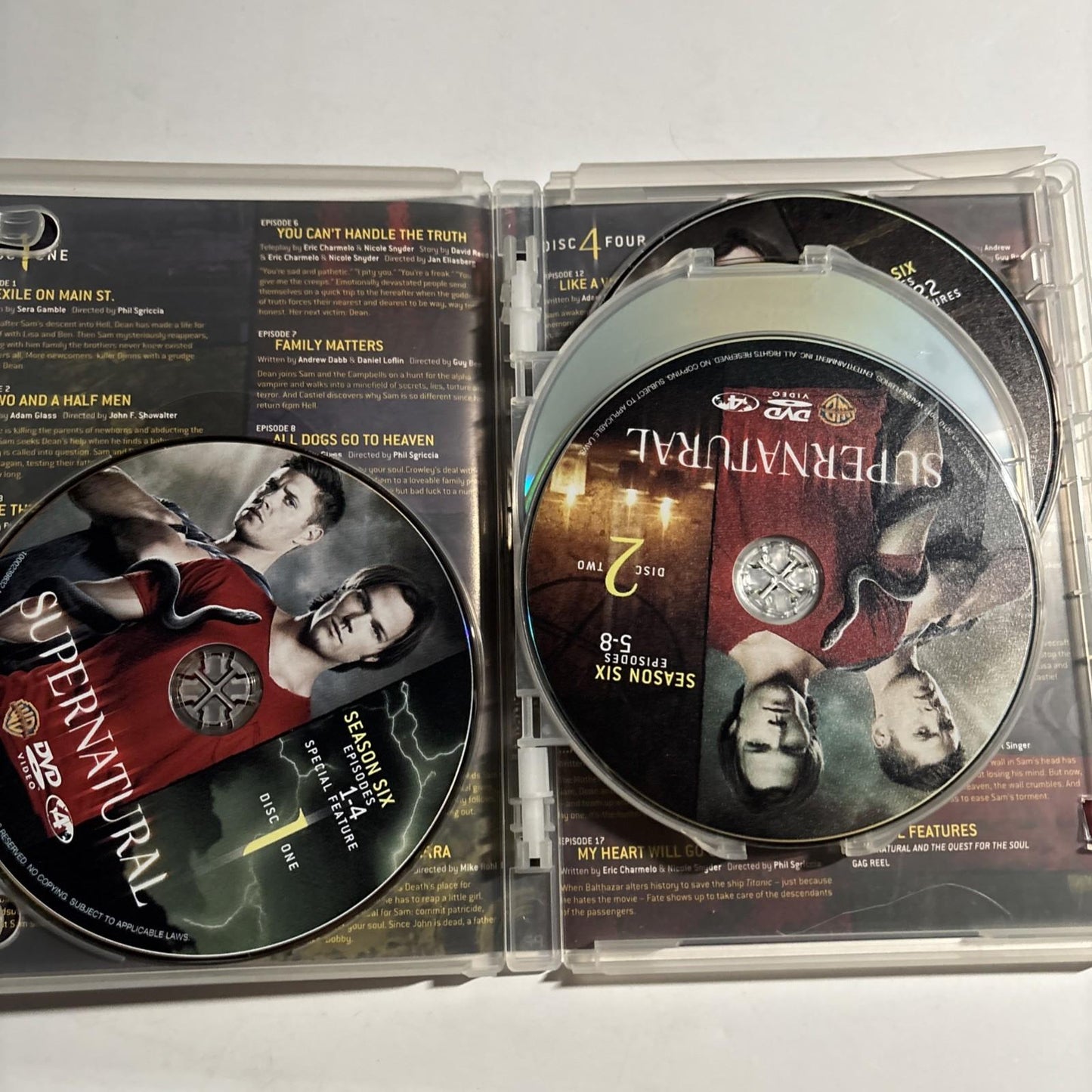 Supernatural : Season 6 (DVD, 2011) Region 4