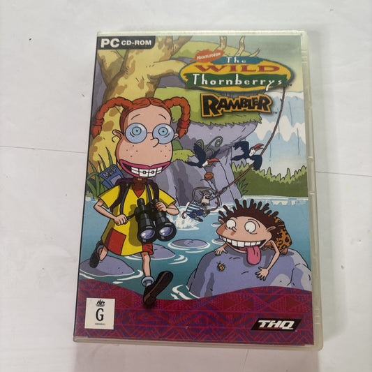 The Wild Thornberrys Rambler PC CDROM Game Win 95 98 2000