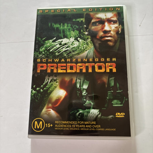 Predator - Special Edition (DVD, 1987) Arnold Schwarzenegger Region 4