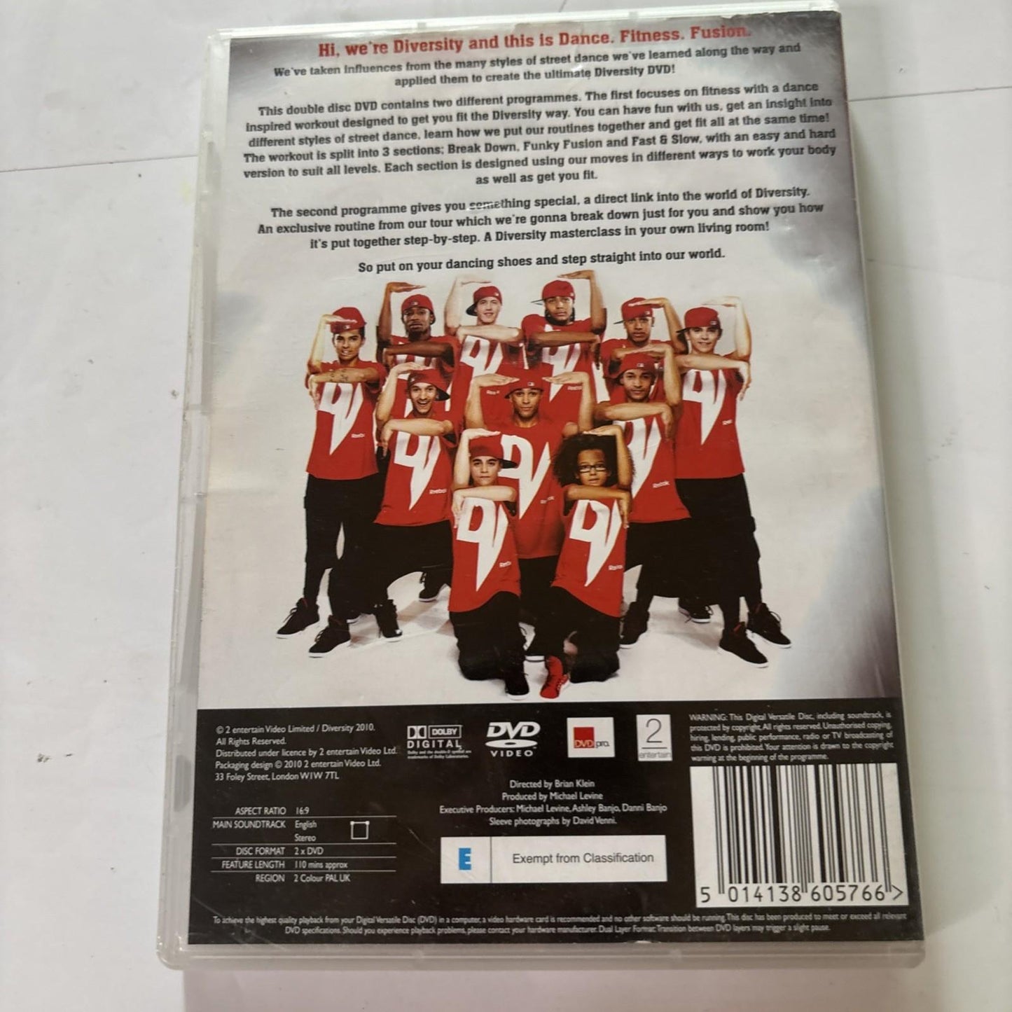 Diversity Dance Fitness Fusion (DVD, 2010) Region 2