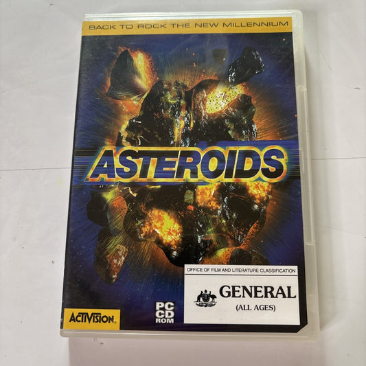 Asteroids (PC CDROM, 1998) Activision for Windows 95 98 XP