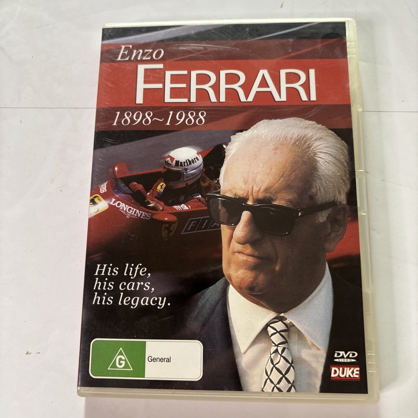 Enzo Ferrari 1898-1988 (DVD, 2003) All Regions