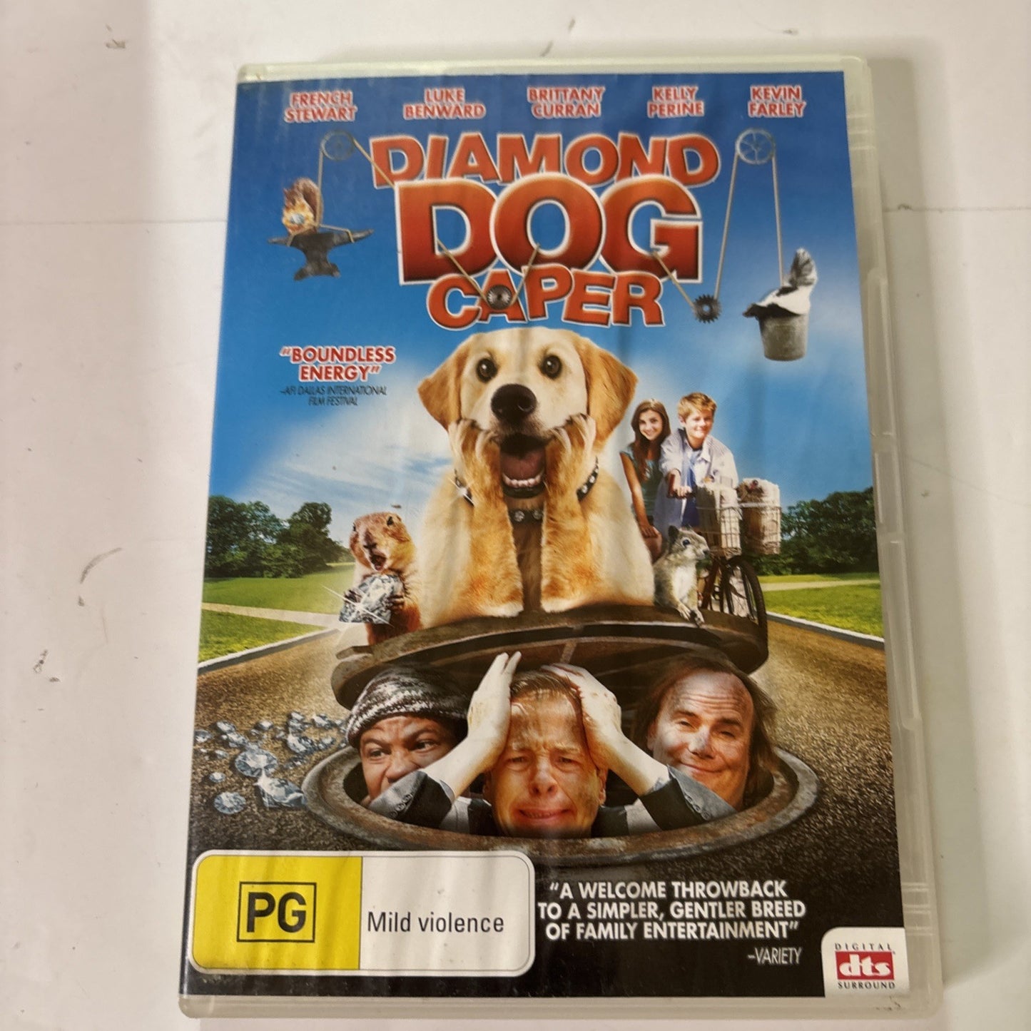 Diamond Dog Caper (DVD, 2008) Luke Benward, French Stewart,  Region 4