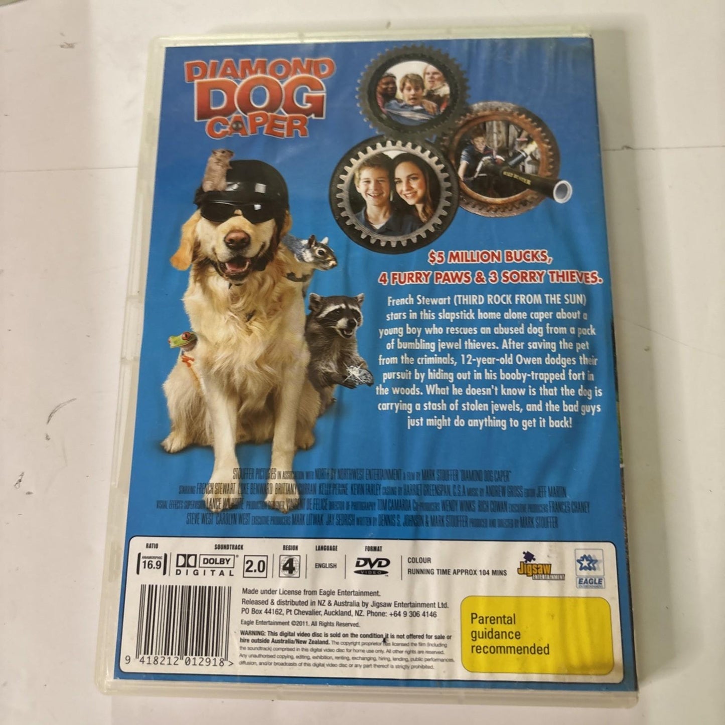 Diamond Dog Caper (DVD, 2008) Luke Benward, French Stewart,  Region 4
