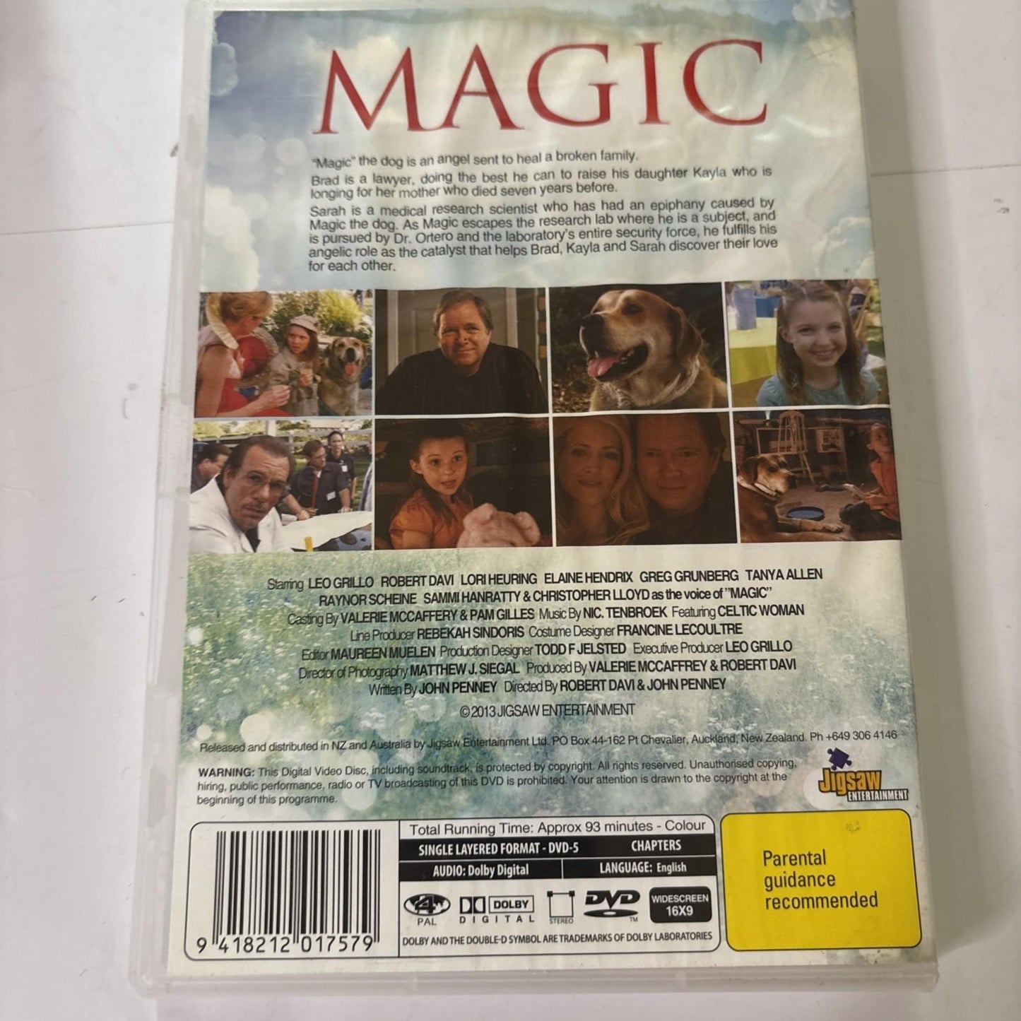 Magic (DVD, 2010) Robert Davi, Lori Heuring, Leo Grillo Region 4