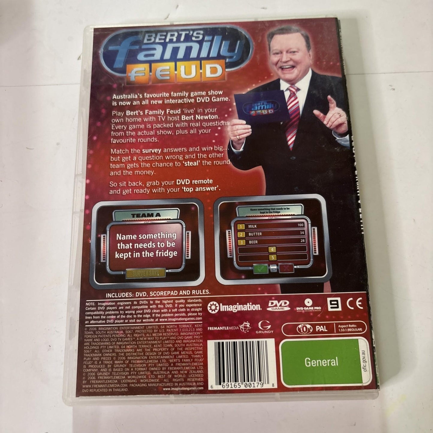 Bert's Family Feud - Interactive Dvd Game (DVD) All Regions