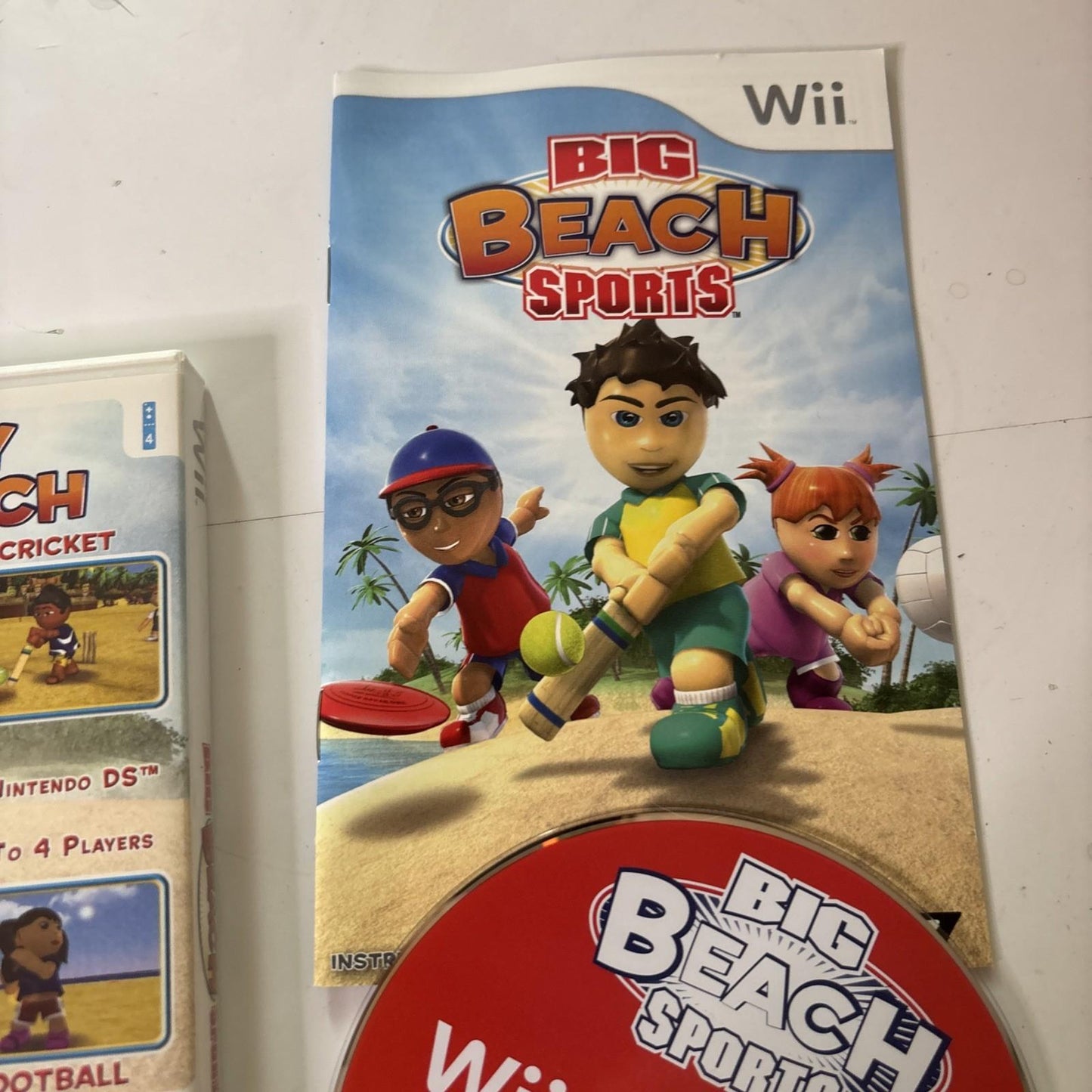 Big Beach Sports - Nintendo Wii PAL - Complete With Manual