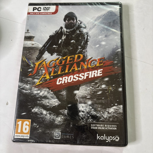 Jagged Alliance  Crossfire - PC DVD-ROM *New Sealed*