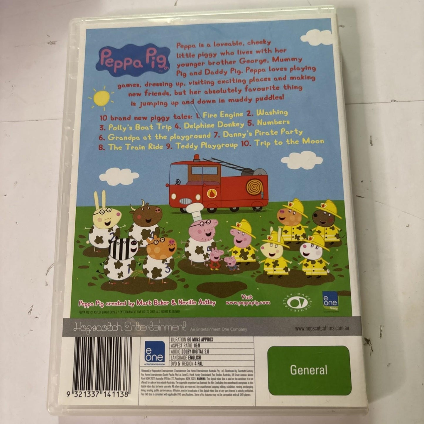 Peppa Pig - Fire Engine & Other Stories (DVD, 2009) Region 4