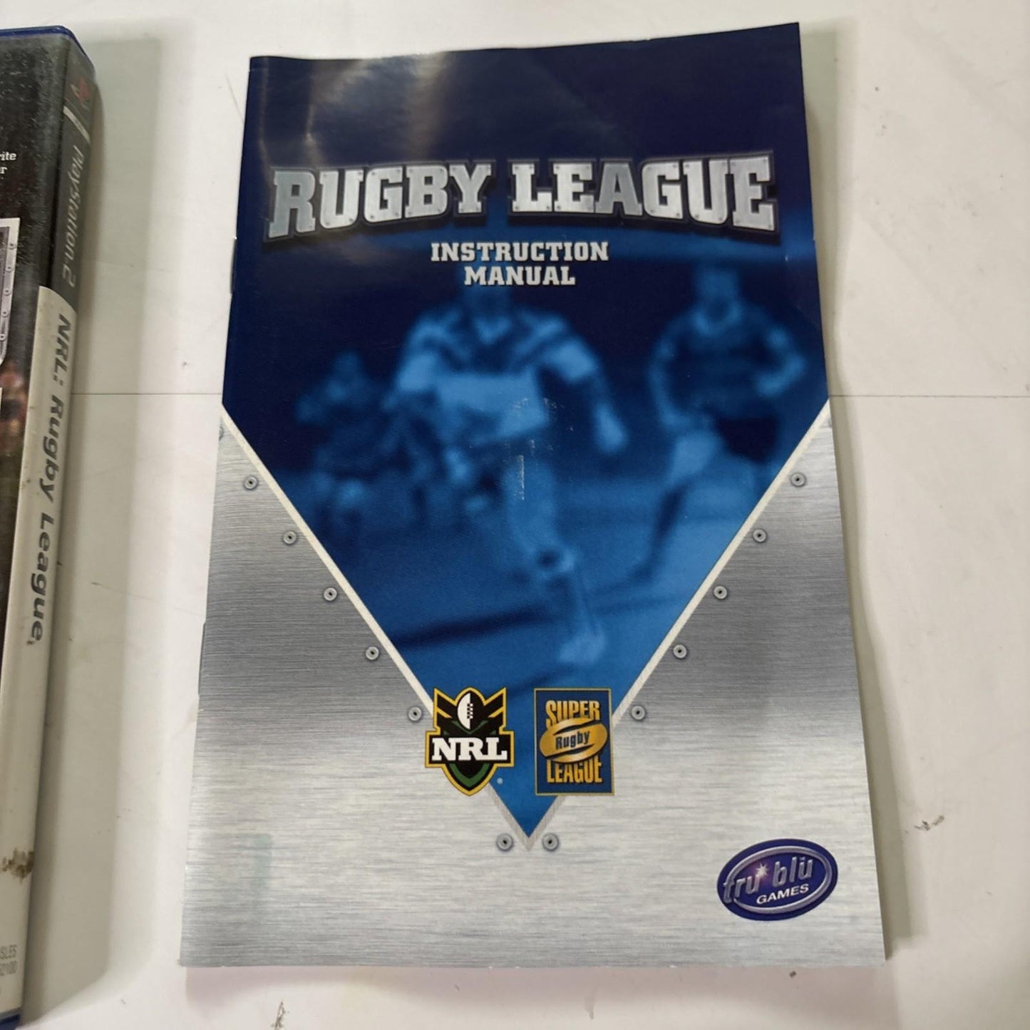 NRL Rugby League Sony PlayStation 2 2003 PS2 Manual
