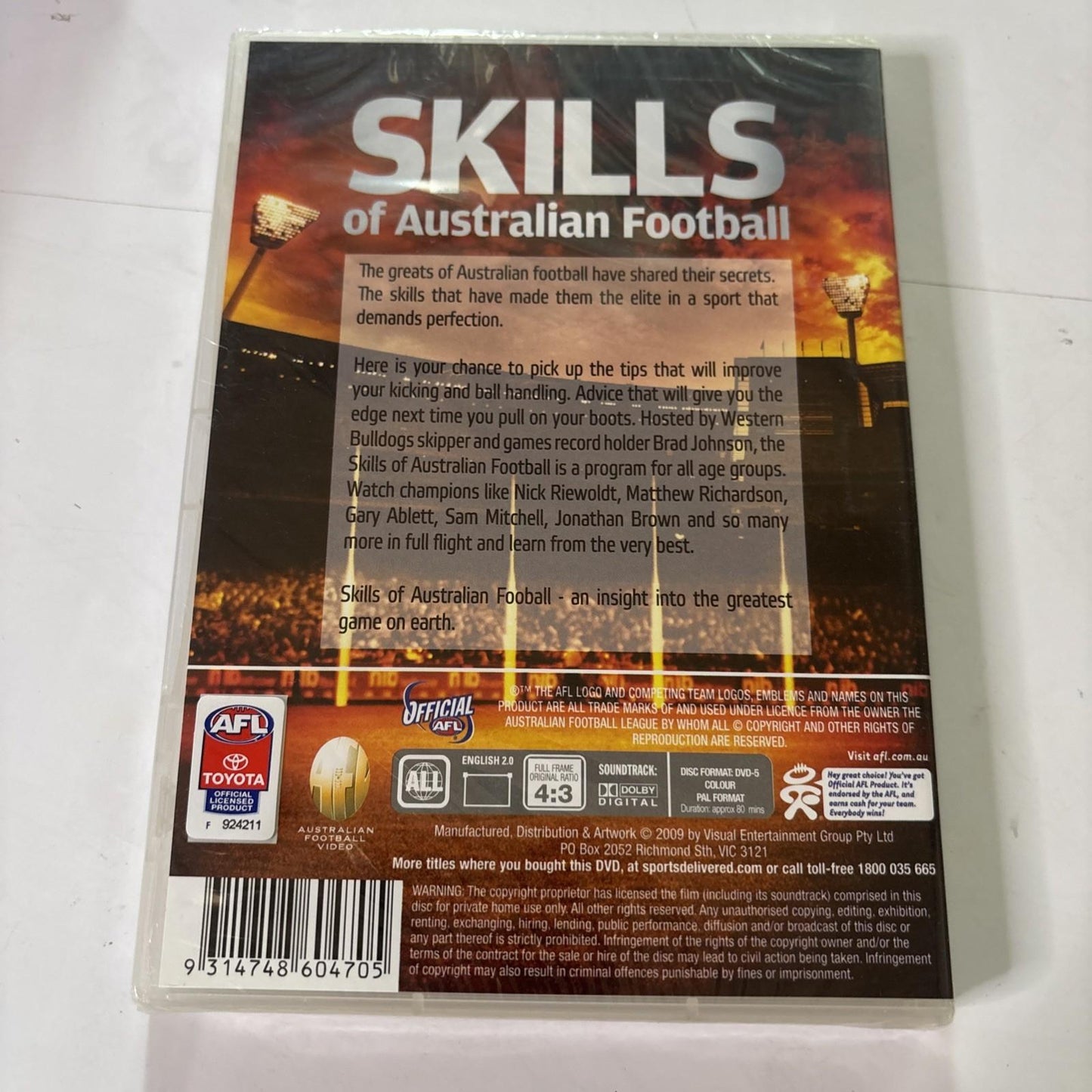 AFL - Skills of Australian Football (DVD, 2009) All Regions